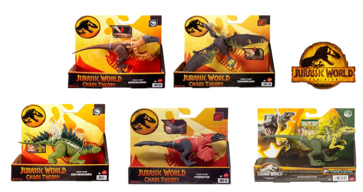 JURASSIC WORLD CHAOS THEORY - DINOSAURO ATTACCO FATALE , Assortiti